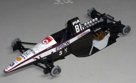 Tyrrell 020 - Satoru Nakajima - GP Kanady 1991 Tyrrell 020 - Satoru Nakajima - GP Kanady 1991