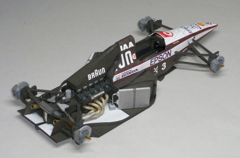 Tyrrell 020 - Satoru Nakajima - GP Kanady 1991 Tyrrell 020 - Satoru Nakajima - GP Kanady 1991