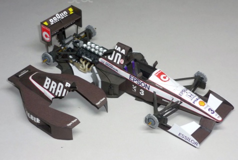 Tyrrell 020 - Satoru Nakajima - GP Kanady 1991 Tyrrell 020 - Satoru Nakajima - GP Kanady 1991