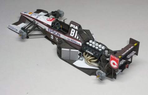 Tyrrell 020 - Satoru Nakajima - GP Kanady 1991 Tyrrell 020 - Satoru Nakajima - GP Kanady 1991