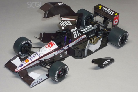 Tyrrell 020 - Satoru Nakajima - GP Kanady 1991 Tyrrell 020 - Satoru Nakajima - GP Kanady 1991