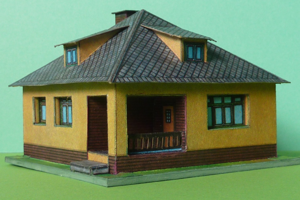 Dva rodinné domky (Plná velikost v novém okně) Dva rodinné domky