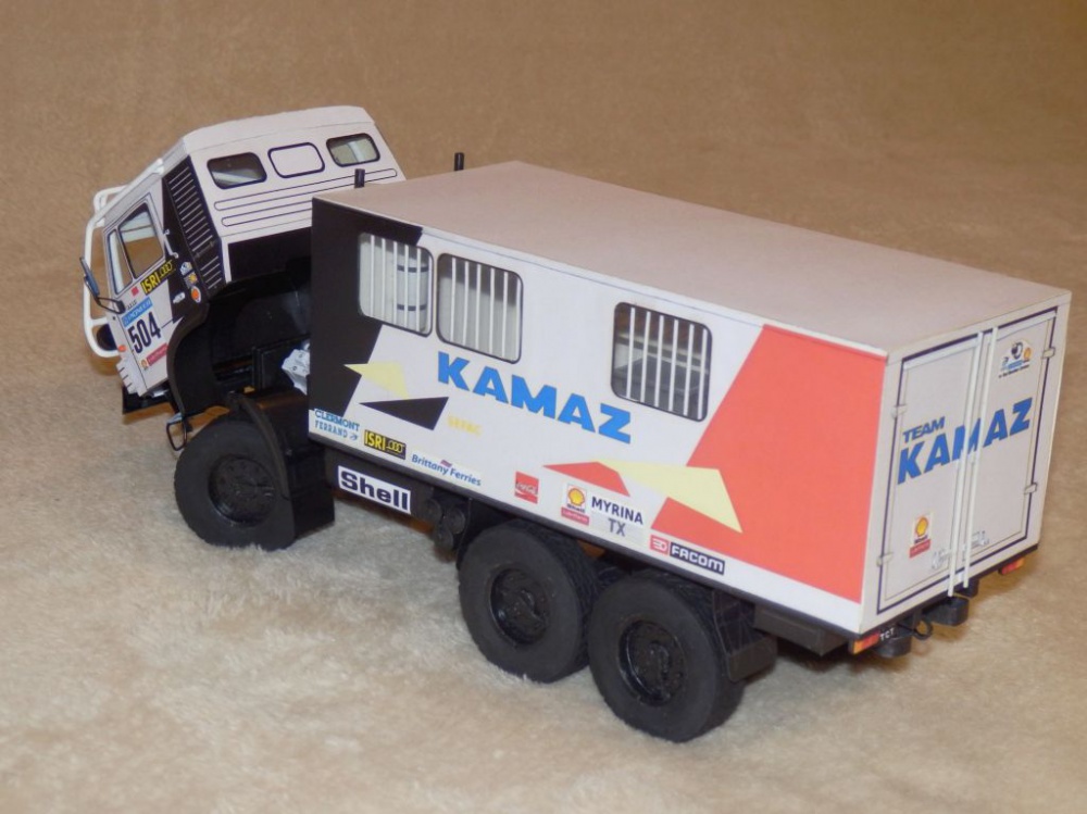 Kamaz 4310 Dakar (1991) (Plná velikost v novém okně) Kamaz 4310 Dakar (1991)