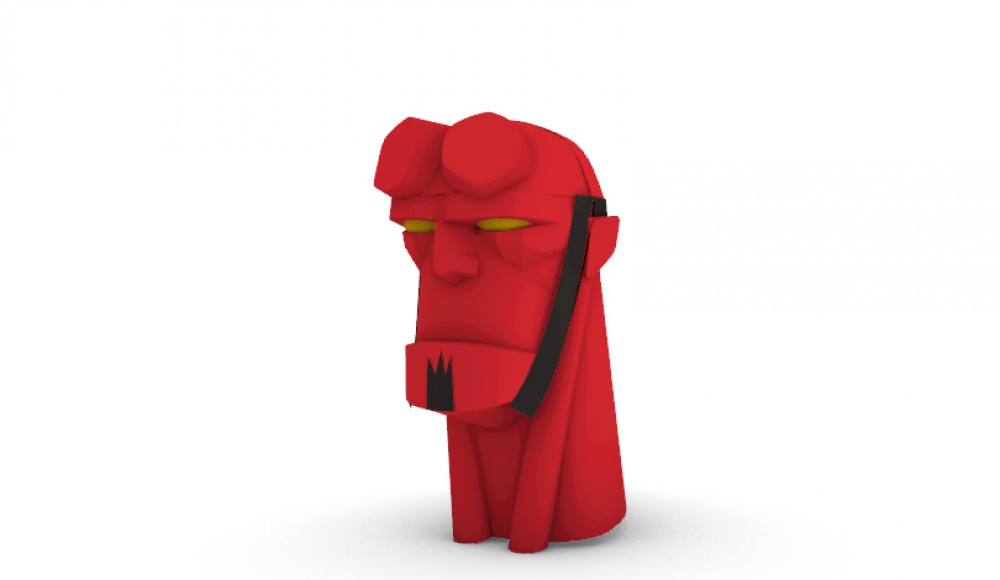 Hellboy (Plná velikost v novém okně) Hellboy