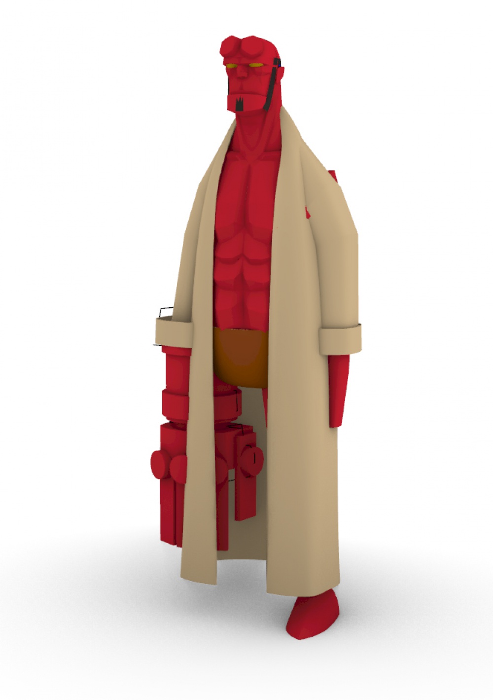 Hellboy (Plná velikost v novém okně) Hellboy