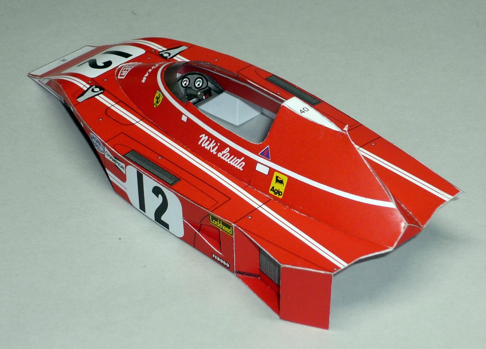 Ferrari 312B3 - Niki Lauda - GP Nizozemí 1974 (Plná velikost v novém okně) Ferrari 312B3 - Niki Lauda - GP Nizozemí 1974