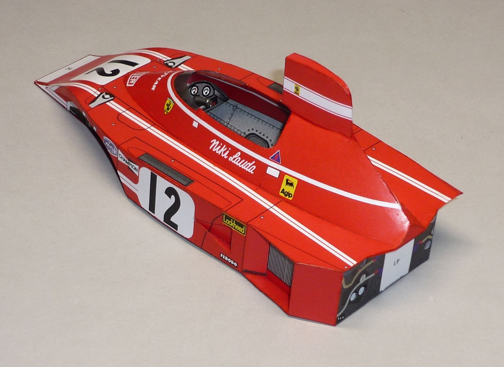 Ferrari 312B3 - Niki Lauda - GP Nizozemí 1974 (Plná velikost v novém okně) Ferrari 312B3 - Niki Lauda - GP Nizozemí 1974
