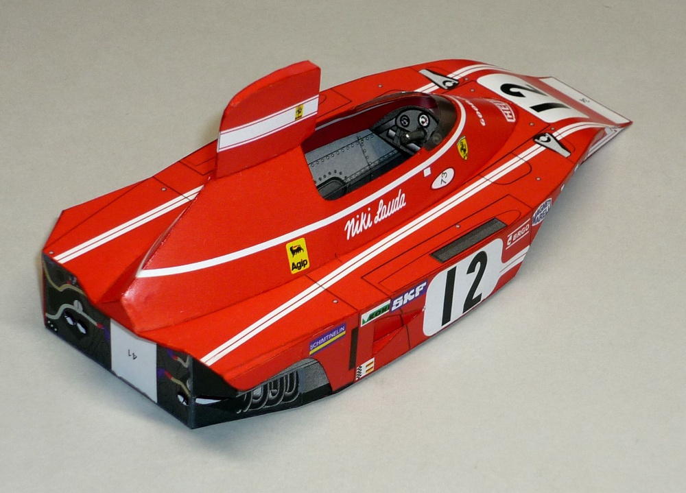 Ferrari 312B3 - Niki Lauda - GP Nizozemí 1974 (Plná velikost v novém okně) Ferrari 312B3 - Niki Lauda - GP Nizozemí 1974