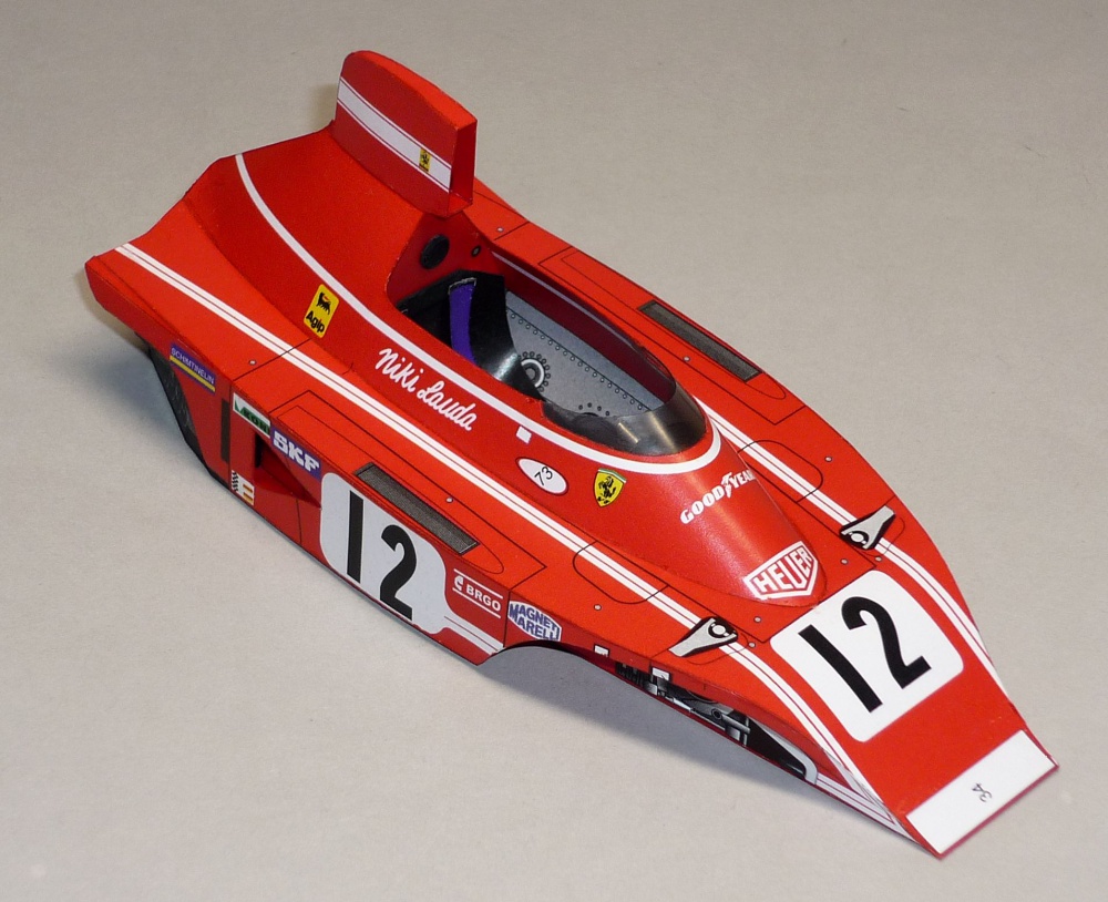 Ferrari 312B3 - Niki Lauda - GP Nizozemí 1974 (Plná velikost v novém okně) Ferrari 312B3 - Niki Lauda - GP Nizozemí 1974