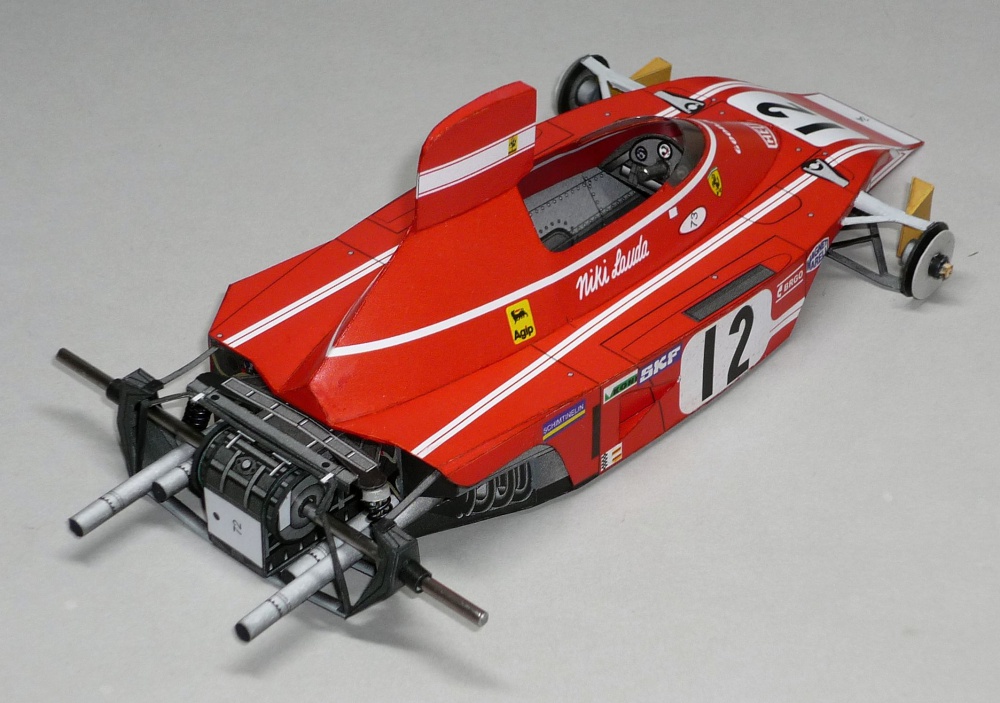 Ferrari 312B3 - Niki Lauda - GP Nizozemí 1974 (Plná velikost v novém okně) Ferrari 312B3 - Niki Lauda - GP Nizozemí 1974