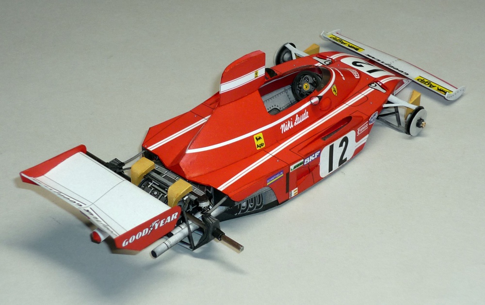 Ferrari 312B3 - Niki Lauda - GP Nizozemí 1974 (Plná velikost v novém okně) Ferrari 312B3 - Niki Lauda - GP Nizozemí 1974
