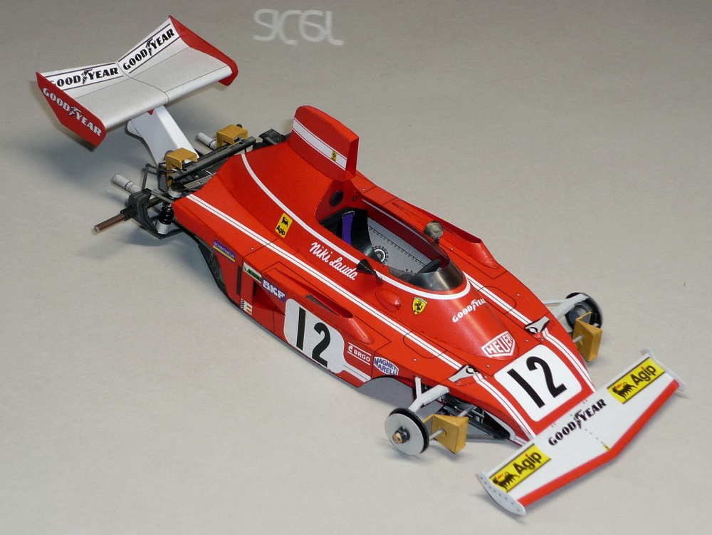 Ferrari 312B3 - Niki Lauda - GP Nizozemí 1974 (Plná velikost v novém okně) Ferrari 312B3 - Niki Lauda - GP Nizozemí 1974