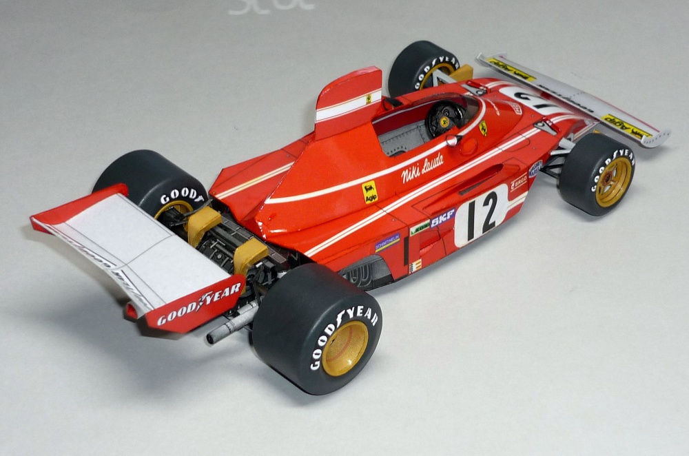 Ferrari 312B3 - Niki Lauda - GP Nizozemí 1974 (Plná velikost v novém okně) Ferrari 312B3 - Niki Lauda - GP Nizozemí 1974