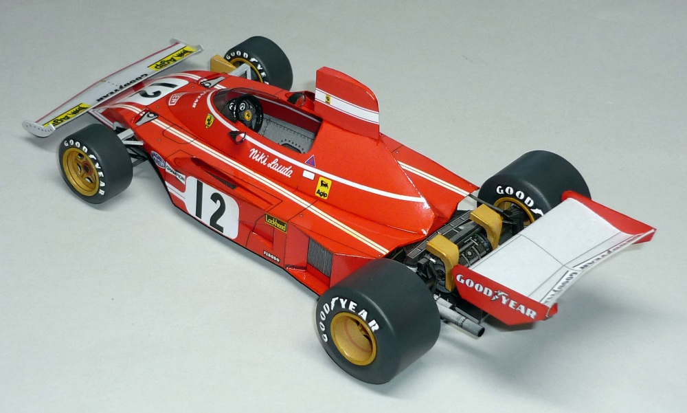 Ferrari 312B3 - Niki Lauda - GP Nizozemí 1974 (Plná velikost v novém okně) Ferrari 312B3 - Niki Lauda - GP Nizozemí 1974
