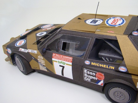 Lancia Delta S4 - Grifone Rally Team - pre start Lancia Delta S4 - Grifone Rally Team - pre start