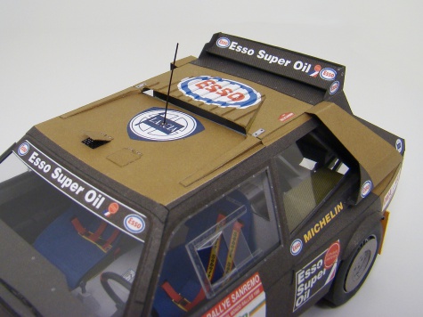 Lancia Delta S4 - Grifone Rally Team - pre start Lancia Delta S4 - Grifone Rally Team - pre start