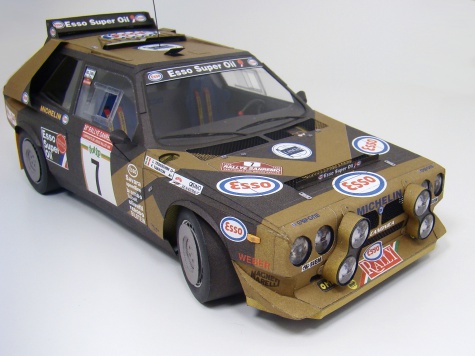 Lancia Delta S4 - Grifone Rally Team - pre start Lancia Delta S4 - Grifone Rally Team - pre start