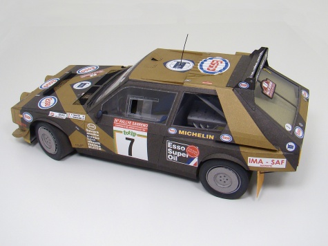 Lancia Delta S4 - Grifone Rally Team - pre start Lancia Delta S4 - Grifone Rally Team - pre start