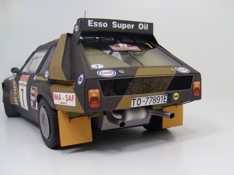 Lancia Delta S4 - Grifone Rally Team - pre start Lancia Delta S4 - Grifone Rally Team - pre start