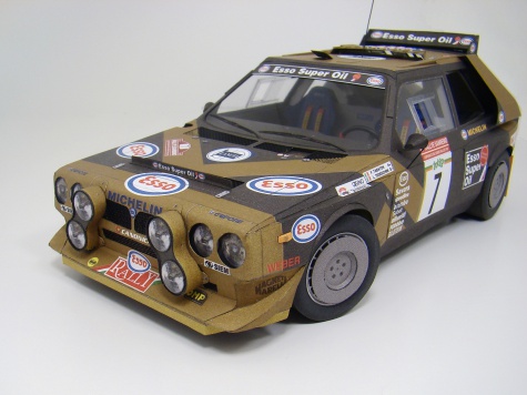 Lancia Delta S4 - Grifone Rally Team - pre start Lancia Delta S4 - Grifone Rally Team - pre start
