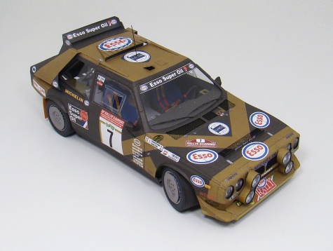 Lancia Delta S4 - Grifone Rally Team - pre start Lancia Delta S4 - Grifone Rally Team - pre start