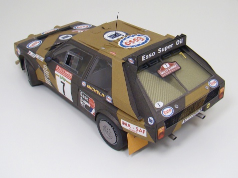 Lancia Delta S4 - Grifone Rally Team - pre start Lancia Delta S4 - Grifone Rally Team - pre start