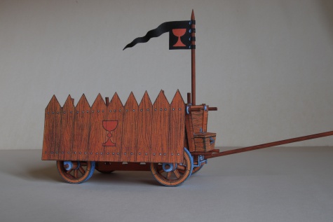 Husitský vůz, 3D úprava, projekt RV90 k 90. narozeninám R. Vyškovského Husitský vůz, 3D úprava, projekt RV90 k 90. narozeninám R. Vyškovského