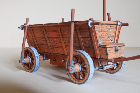 Husitský vůz, 3D úprava, projekt RV90 k 90. narozeninám R. Vyškovského Husitský vůz, 3D úprava, projekt RV90 k 90. narozeninám R. Vyškovského