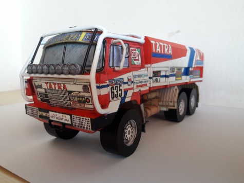 Tatra 815 6x6 VE Rallye Paris-Dakar 1986