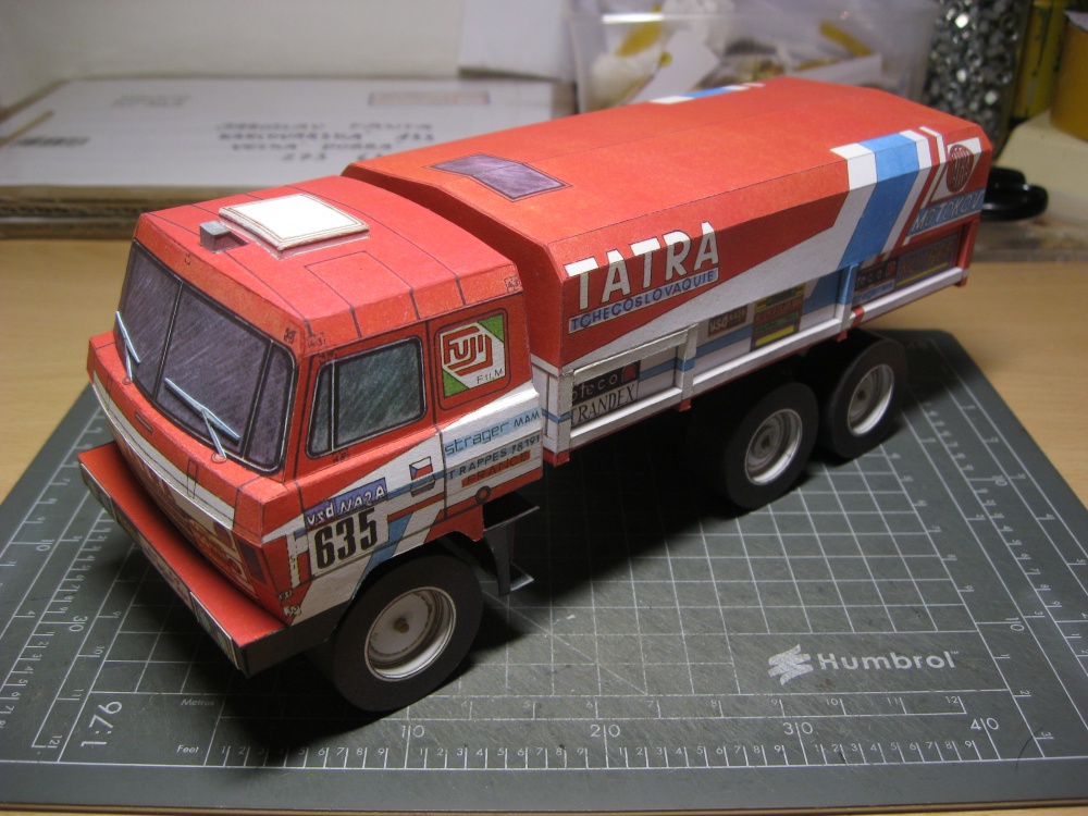 Tatra 815  6x6 VE Paris - Dakar 1986