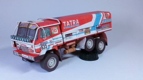 Tatra 815  6x6 VE Paris - Dakar 1986