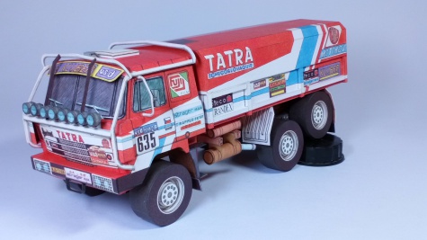 Tatra 815  6x6 VE Paris - Dakar 1986