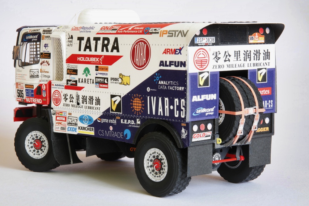 Tatra 158 Phoenix - Dakar 2018 / Vimos / 1:32 (Plná velikost v novém okně) Tatra 158 Phoenix - Dakar 2018 / Vimos / 1:32