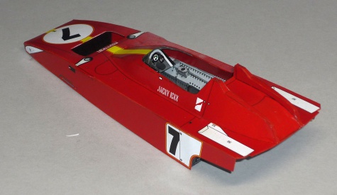 Ferrari 312B3 - Jacky Ickx - GP panělska 73 Ferrari 312B3 - Jacky Ickx - GP panělska 73