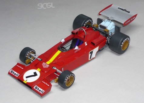 Ferrari 312B3 - Jacky Ickx - GP �pan�lska 73