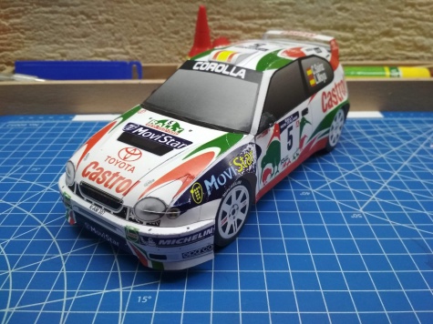 toyota corolla WRC 1998 toyota corolla WRC 1998