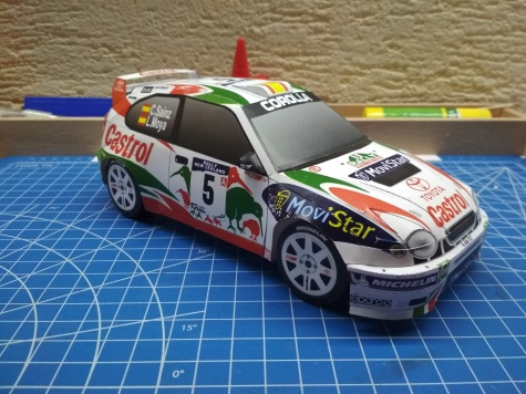 toyota corolla WRC 1998 toyota corolla WRC 1998