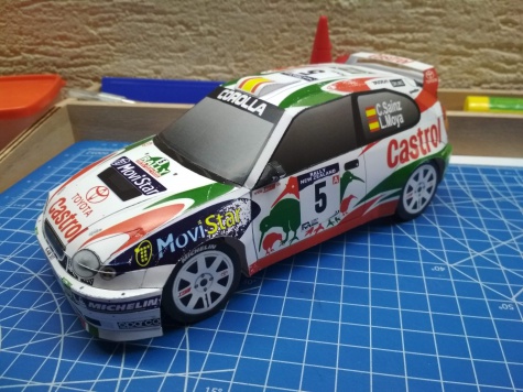 toyota corolla WRC 1998 toyota corolla WRC 1998