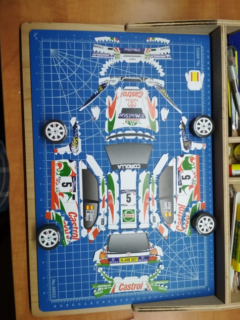 toyota corolla WRC 1998 toyota corolla WRC 1998