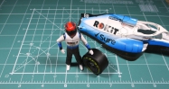 Postava k voz�m F1 - piloti, mechanici.
