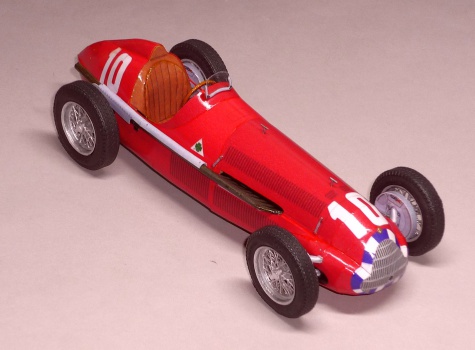 Alfa Romeo 158 - Giusepe Nino Farina - GP Italie 1950 Alfa Romeo 158 - Giusepe Nino Farina - GP Italie 1950