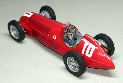 Alfa Romeo 158 - Giusepe Nino Farina - GP Italie 1950 Alfa Romeo 158 - Giusepe Nino Farina - GP Italie 1950