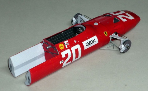 Ferrari 312/67 - Chris Amon - GP Kanady 1967 Ferrari 312/67 - Chris Amon - GP Kanady 1967