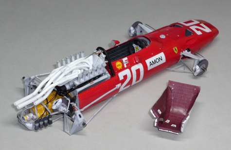 Ferrari 312/67 - Chris Amon - GP Kanady 1967 Ferrari 312/67 - Chris Amon - GP Kanady 1967
