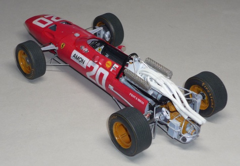 Ferrari 312/67 - Chris Amon - GP Kanady 1967 Ferrari 312/67 - Chris Amon - GP Kanady 1967
