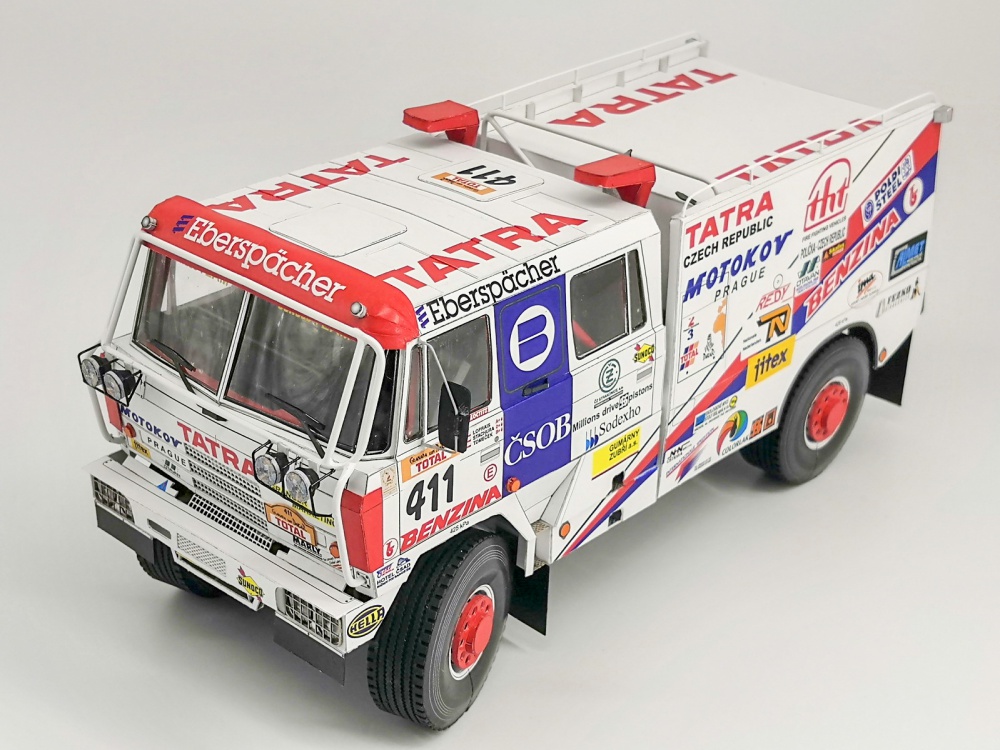 Tatra 815 4x4 HAS - Dakar 1995 (Plná velikost v novém okně) Tatra 815 4x4 HAS - Dakar 1995
