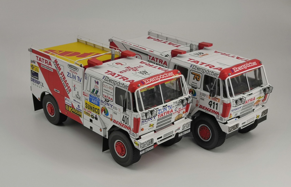 Tatra 815 4x4 HAS - Dakar 1995 (Plná velikost v novém okně) Tatra 815 4x4 HAS - Dakar 1995