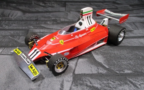 Ferrari 312 T - Clay Regazzoni - GP Monaka 1975 Ferrari 312 T - Clay Regazzoni - GP Monaka 1975
