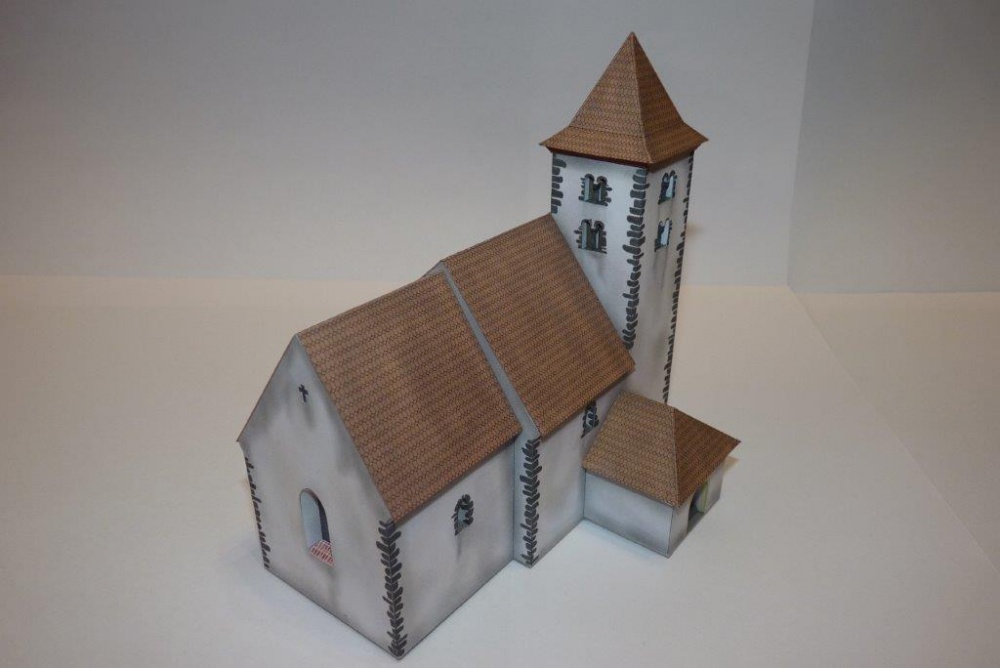 Kostel sv.Vorily Ujezdec u Belčic (Plná velikost v novém okně) Kostel sv.Vorily Ujezdec u Belčic