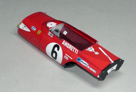 Ferrari 312B - Mario Andretti - GP JAR 1971 Ferrari 312B - Mario Andretti - GP JAR 1971